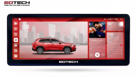 Màn hình Android DVD liền camera 360 Hyundai SantaFe | Gotech GT Evo 360